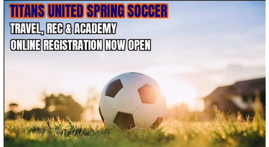 Sping Registration is now open 