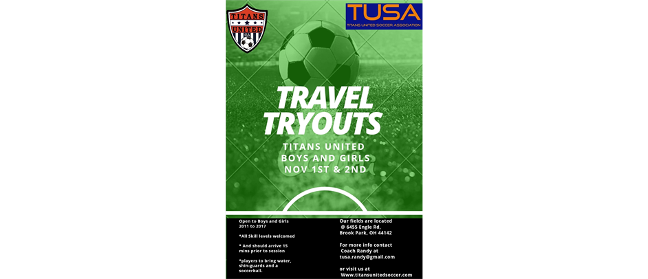 2026 spring travel tryouts